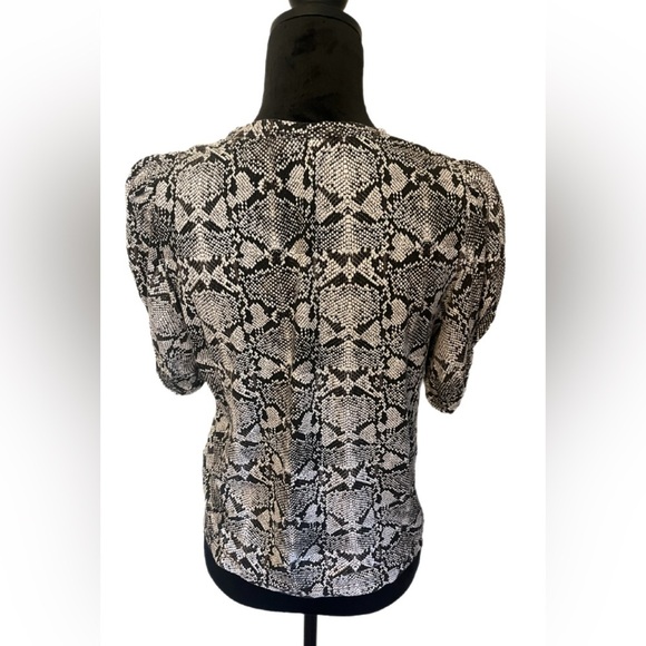 A.L.C Kati Puff Sleeve Top- Medium - Picture 4 of 6